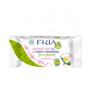 FRIA INTIMATE WIPES BIO DELICATE FRESHNESS X 12