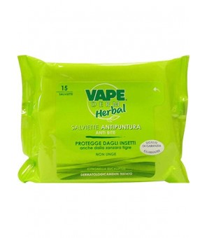 VAPE HERBAL DERM SALVIETTE ANTIPUNTURA X 15