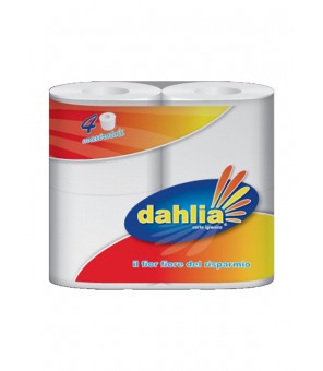 DAHLIA TOILET PAPER X 4 ROLLS