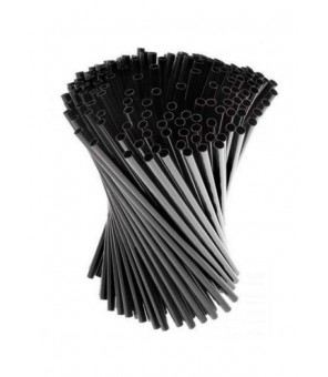 FLORIDA STRAIGHT BLACK STRAWS CM 21.7 X 1000 PIECES