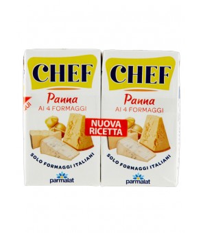 CREMA DE COCINERO CON 4 QUESOS 2 X 125 GR