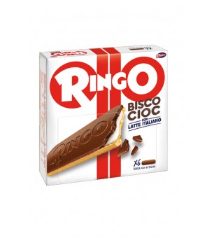 RINGO MILK CHOCOLATE BISCUITS 162 GR
