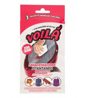 VOILA STAIN REMOVER IN WIPES