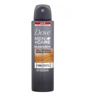 DOVE MAN CARE DEODORANTE MINERAL POWDER SANDALWOOD 150 ML