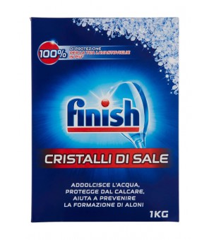 CRISTAUX DE SEL DE FINITION POUR LAVE-VAISSELLE 1 KG