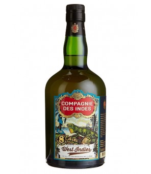 COMPAGNIE DES INDES RUM VÄST ÅLDER 8 ÅR 70 CL