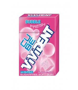 VIVIDENT GOMME CUBE STRAWBERRY ASTUCCIO X 20 PEZZI