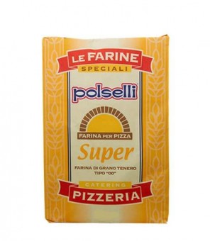 Harina Polselli Super 00 para Pizza 25 kg