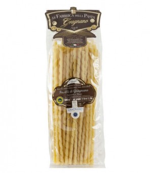 DIE FABRIK VON NUDELN VON GRAGNANO FUSILLI LUNGHI 500 GR