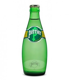 Agua con gas Perrier en vaso 24 x 20 cl