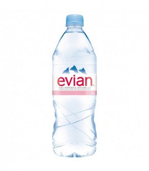 Agua Mineral Natural Evian 6 x 1 lt