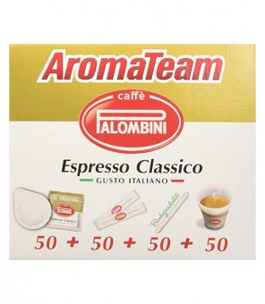 KIT ESPRESSO CLÁSICO PALOMBINI AROMA TEAM