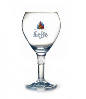 Set of 6 LEFFE BEER GLASSES 33CL
