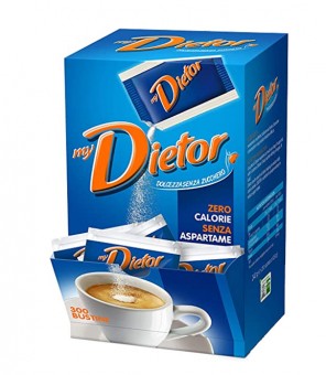 Édulcorant My Dietor en boîte de 300 sachets