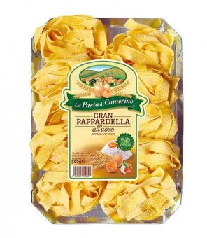 MAKARON CAMERINO Wspaniały PAPPARDELLE JAJKO GR.500