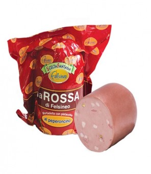 FELSINEO MORTADELLA LA ROSSA MET CHILLI ONGEVEER 4,7 KG