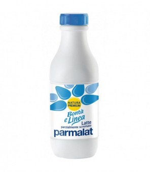 Lait partiellement écrémé Parmalat 6 x 1 lt