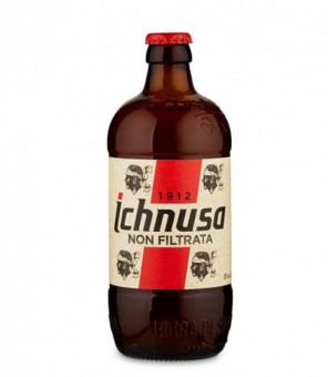 BIÈRE NON FILTRÉE ICHNUSA CL 33 X 24