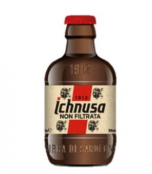 BIÈRE NON FILTRÉE ICHNUSA 24 X 20 CL