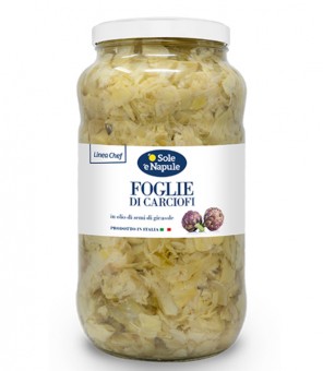 O 'SOLE E' NAPULE ARTICHOKE LEAVES IN OIL KG. 2,9