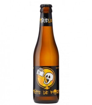 BIÈRE ARTISANALE TETE DE MORT CL.33 X 24