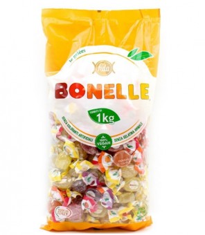 CARAMELOS FIDA BONELLE GELÉE CON SABORES A FRUTAS REDONDOS KG.1