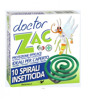 DOCTEUR ZAC SPIRALES INSECTICIDE 10 Pièces