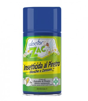 DOCTEUR ZAC INSECTICIDE RECHARGE PYRÉTHRE ML.250