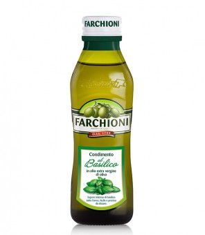 FARCHIONI EXTRA VIRGIN OLIVE OIL WITH BASIL ML.250