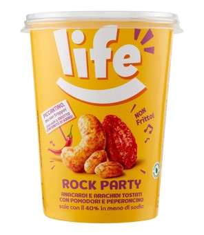 Anacardos LIFE ROCK PARTY CON TOMATE Y CHILLI GR.160