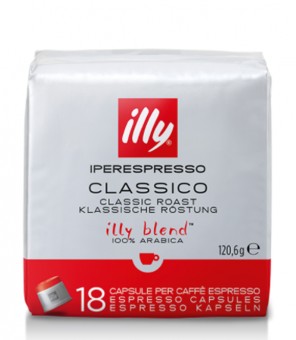 ILLY CAFFE' IN CAPSULE CLASSICO 18 Pezzi