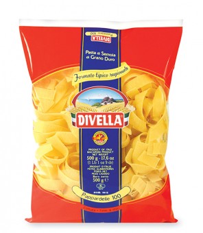 DIVELLA PAPPARDELLE À LA SEMOULE 100 GR. 500 X 12