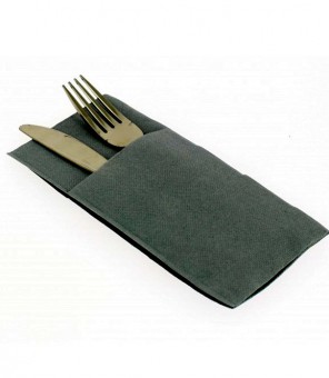 DECOR CUTLERY HOLDER IN ANTHRACITE BAG PCS. 125