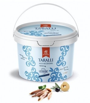 BLOMMAN AV PUGLIA TARALLI MED ANCHOVIES 1KG