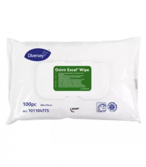 DIVERSEY DOEKJES OXIVIR EXCEL DOEKJE PCS 100 20X27 CM