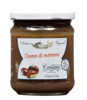 CREMA DE CAVAZZA DE MARRÓN GR.250