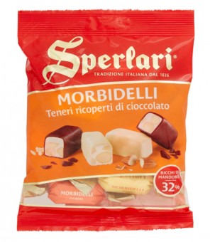 SPERLARI MORBIDELLI NOUGAT TÄCKAD CHOKLAD GR.117