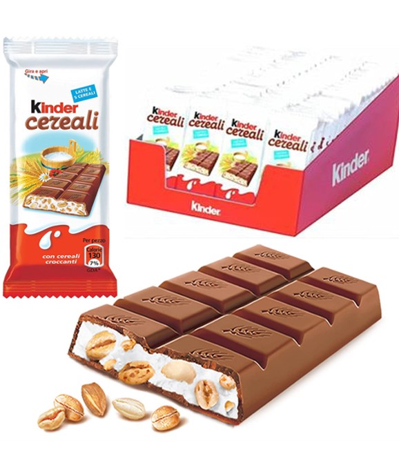 Boîte de 20 Kinder chocolat x4 tablettes - Délices Suprêmes