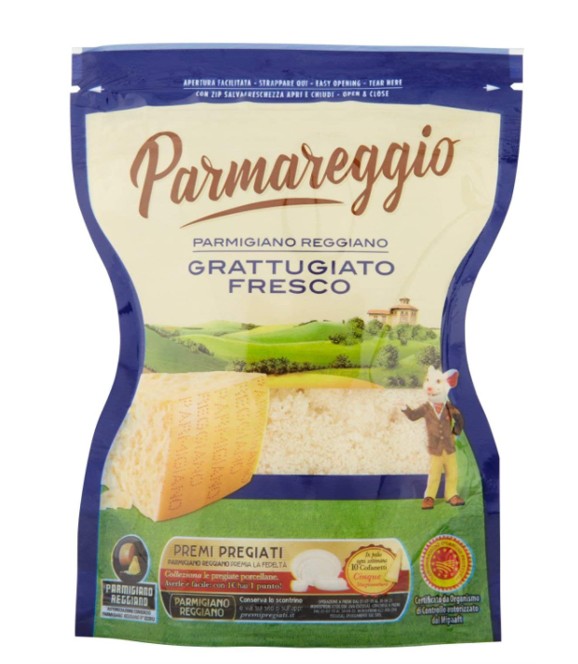 Parmigiano Reggiano grattugiato vaschette