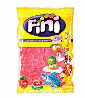 FINE CANDIES SPARKLING STRAWBERRY RINGS KG. 1
