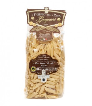 DE GRAGNANO PASTA FABRIEK MEZZE PENNE DE ZITE RIGATE 500 GR