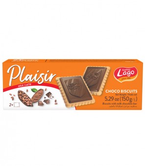 GASTONE LAGO GALLETAS PLAISIR CHOCO GALLETAS GR.150