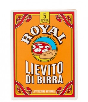 LEVURE DE BIÈRE SÈCHE ROYALE X 5 ENVELOPPES