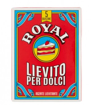 LEVADURA ROYAL PARA TARTAS X 5 BOLSAS