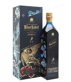 JOHNNIE WALKER VISPA BLÅ ETIKETT TIGERÅR CL.70