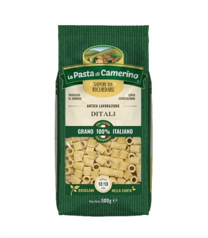 PASTA DI CAMERINO DITALI DI SEMOLA 500 GR