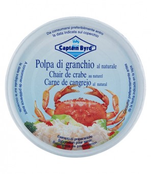 CAPTAIN BYRD POLPA DI GRANCHIO AL NATURALE GR.200