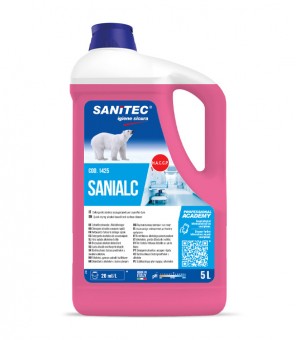 SANITEC SANIALC DÉTERGENT CONCENTRÉ MULTI SURFACES LT 5