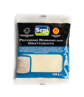 SEPI PECORINO ROMANO DOP GRATTUGGIATO GR.100