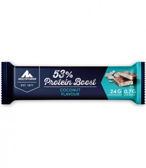 BARRES PROTÉINÉES MULTIPUISSANCES 53% CHOCOLAT ET NOIX DE COCO GR. 45 X 20 PIÈCES